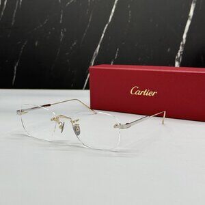 NEW CARTIER MEN EYEGLASSES CARTIER CT0228O 001